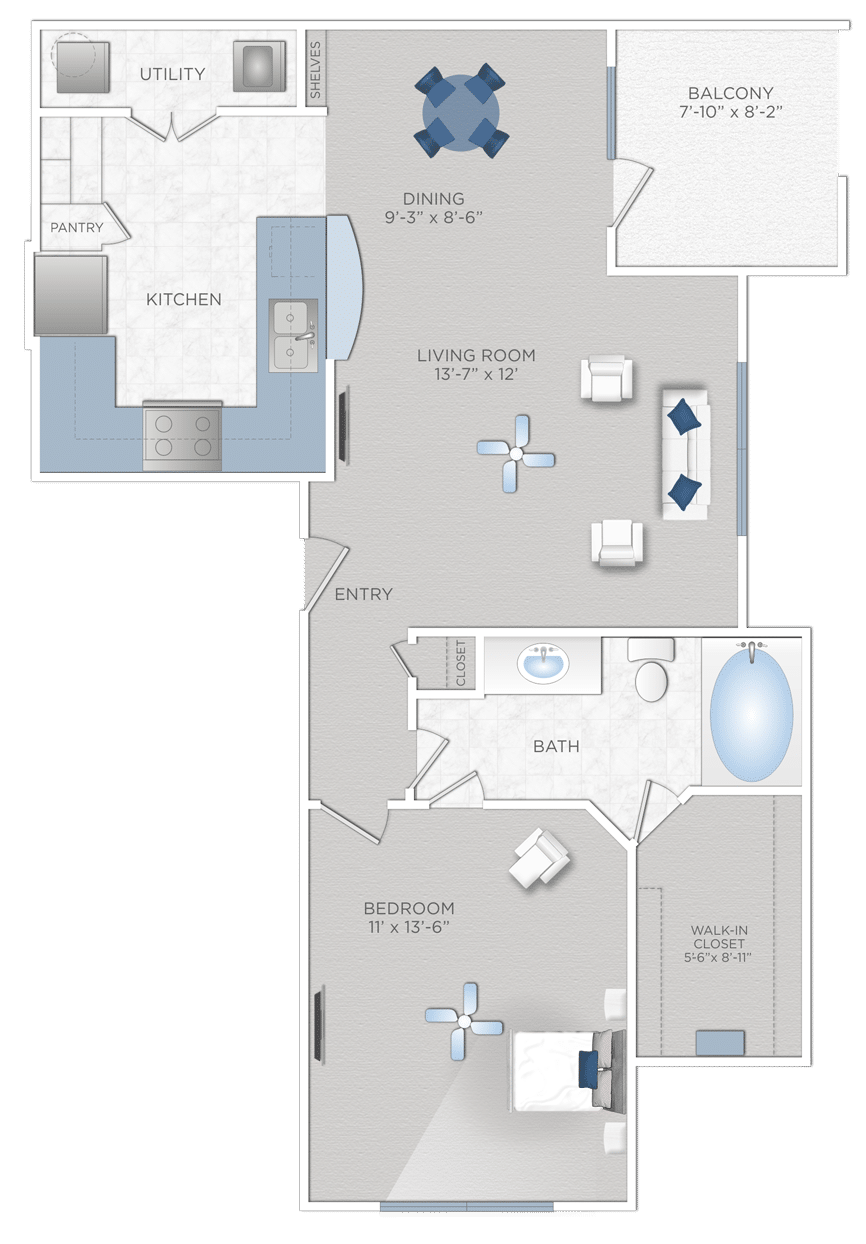 one bedroom Apartment in Katy