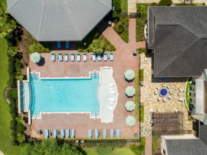 Apartments in Katy, Texas - Aerial View of Pool  